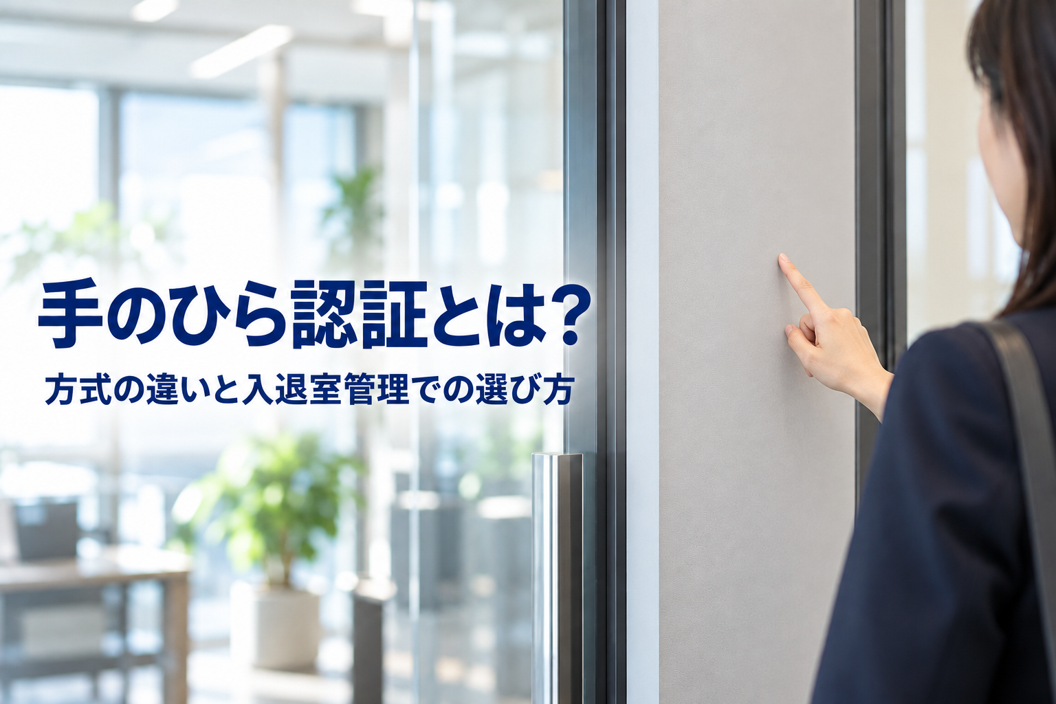 手のひら認証とは？